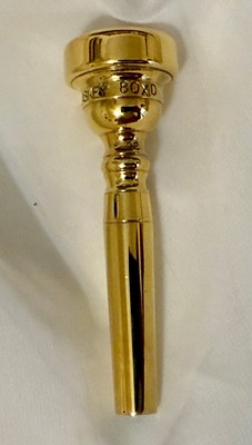 LASKEY 80XD Trumpet mthp GOLD PLATE 22 throat