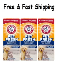 Arm Hammer Carpet Odor Eliminator, Pet Fresh 30 oz. 3 pack