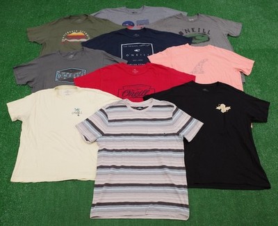 Lot Of 10 T Shirt O Neill Surf Tees Size Large Coastal Oneill