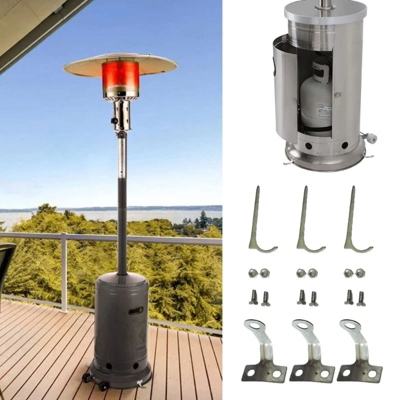 Patio Heater Replacement Parts Bolt Hardware Kit Replacement Bolt Nut Set - Image 2 of 4