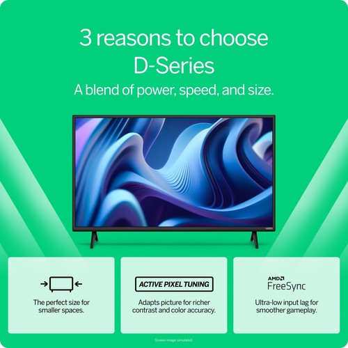 VIZIO 24 Inch Full HD Smart TV 1080p Gaming Engine with SmartCast Apps - Picture 4 of 18