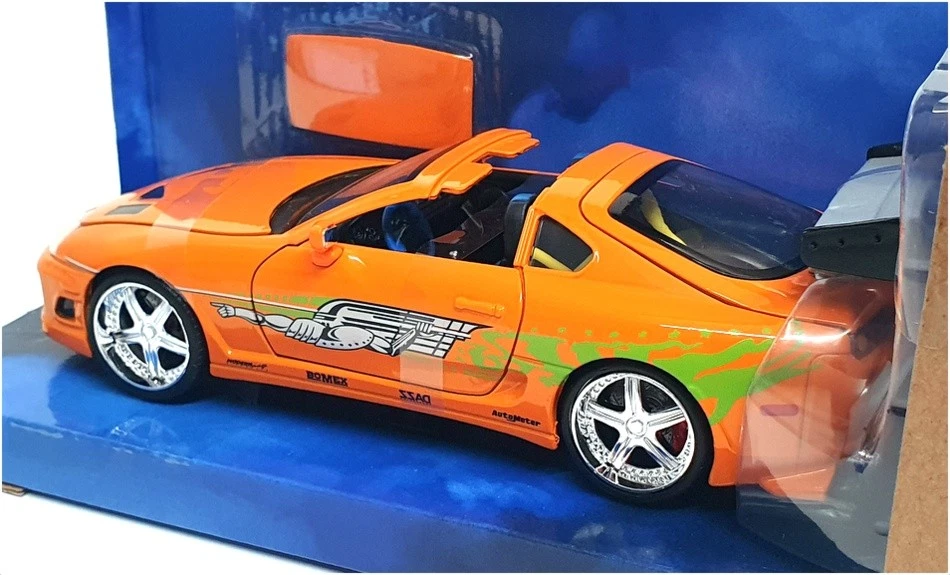 Toyota Supra Jada escala 1/24 97168 - Fast & Furious Brian's - naranja Foto 2 de 4