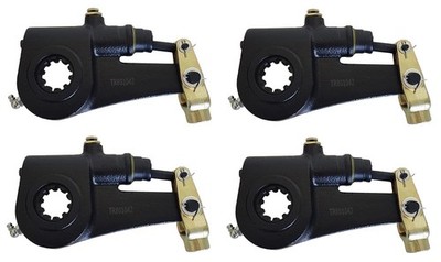 4 x Automatic Slack Adjuster 1.05''X10 Spline 6'' Lever Replaces Meritor R801042