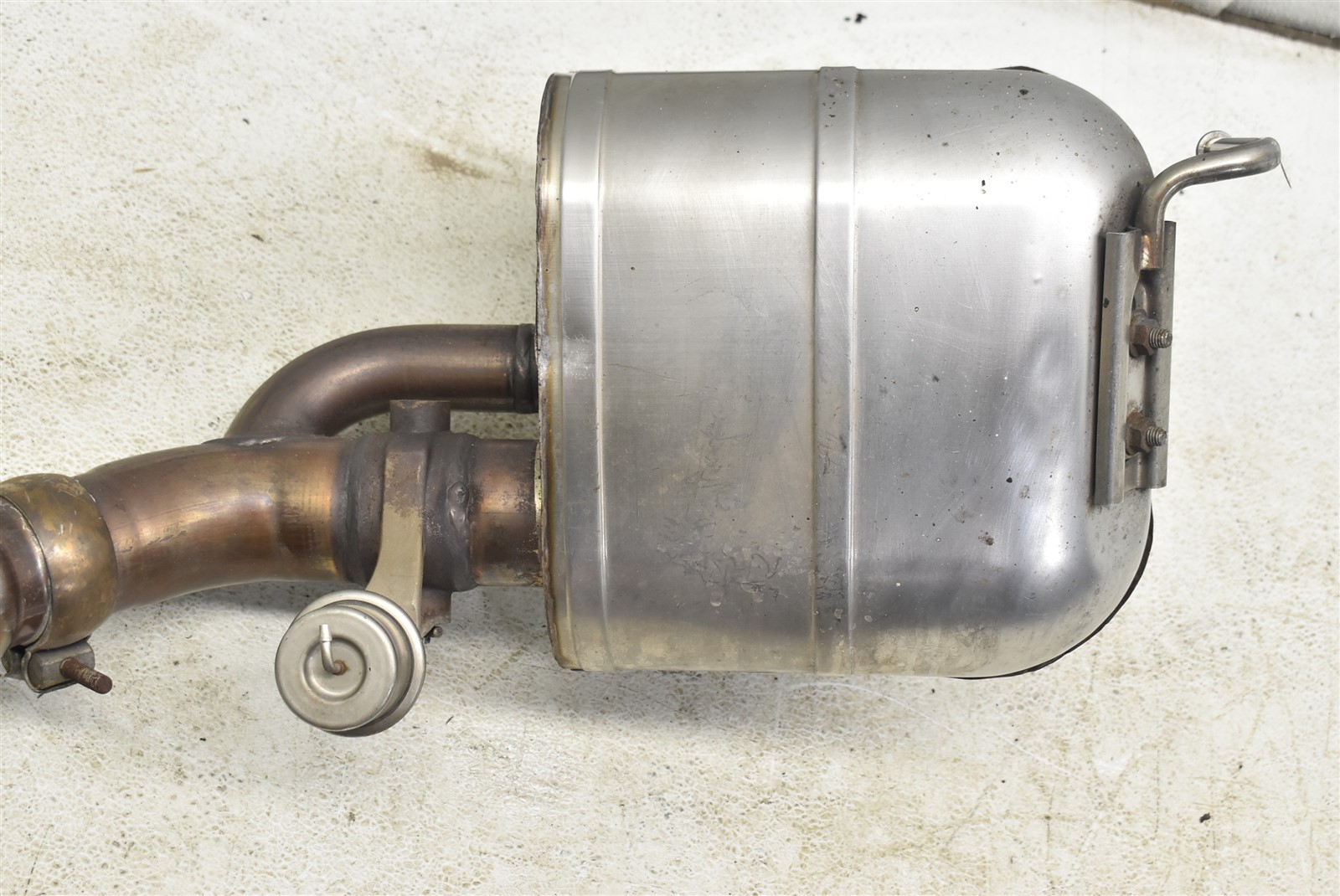 2010 Ferrari California Left Muffler Exhaust Pipe 