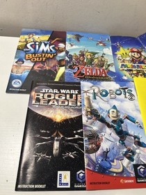 Nintendo Game Cube instruction GameCube manuals YOU PICK N CHOOSE Free Shipping