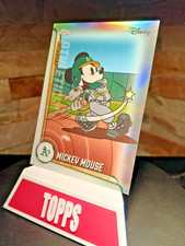 2025 Topps Chrome Disney🔥 Mickey Mouse🔥Athletics A's MLBH-7🔥MLB Friends RARE!