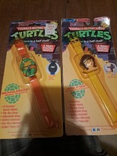Teenage Mutant Ninja Turtles Mikey And April Watches