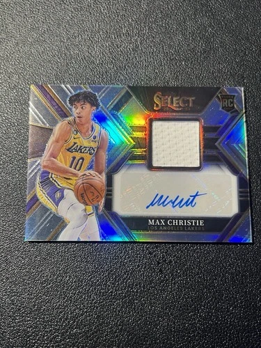 2022-23 Panini Select - Rookie Jersey Autographs Max Christie #RJA-MAX /199 (AU,