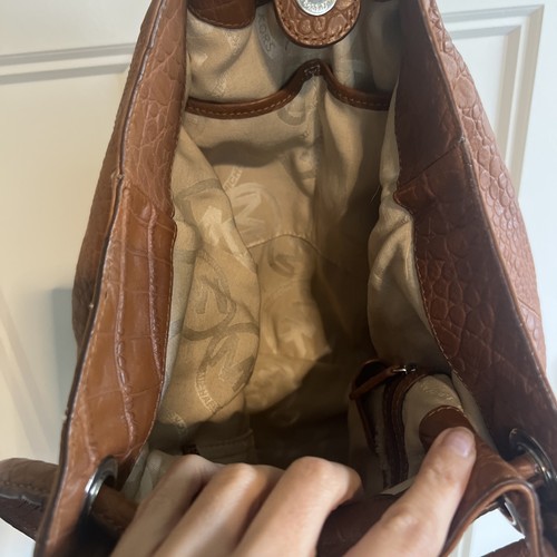 Vintage Michael Kors Tasche Cognac Camel Hellbraun Quaste - Bild 8 von 10