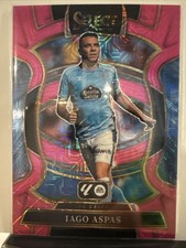 Iago Aspas 2025-26 Panini Select Laliga Pink TERRACE Prizm /99 SPAIN CELTA