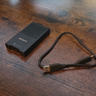 Sony MRW-G1 CFexpress Type B USB-C Card Reader for CFexpress Type B, Black