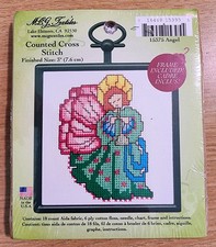 Angel - M.C.G. Textiles Counted Cross Stitch Kit 15375 With Frame