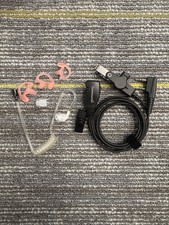 Commountain Earpiece with PTT/Mic fAcoustic Tube Headset 2 Pin Walkie Talkies