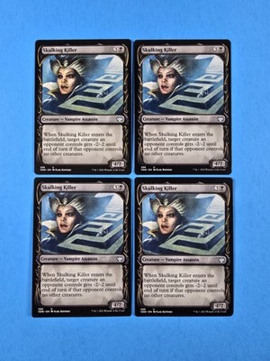 4x Skulking Killer Crimson Vow 2021 Mtg Magic Card Creature Vampire Assassin 296