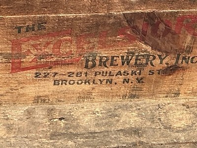 Pre Pro Crate Liebmann Michel Brooklyn Beer Excelsior NAB Piels Piel brewery 