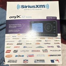 SiriusXM Onyx EZ Home Kit Satellite Radio Black Blue Display