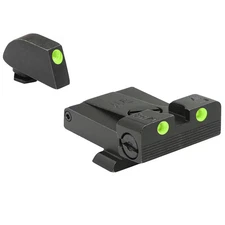 Meprolight Tru-Dot Adjustable Handgun Sight Setw/ Glock Grn/Grn 202243101