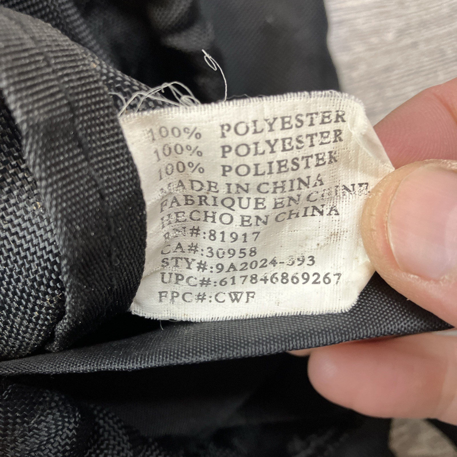 Nike Vintage Drawstring Backpack 90s Embroider Lo… - image 8