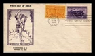 Dr Jim Stamps First Day Cover Special Delivery 17c 1944 McIntyre Cachet