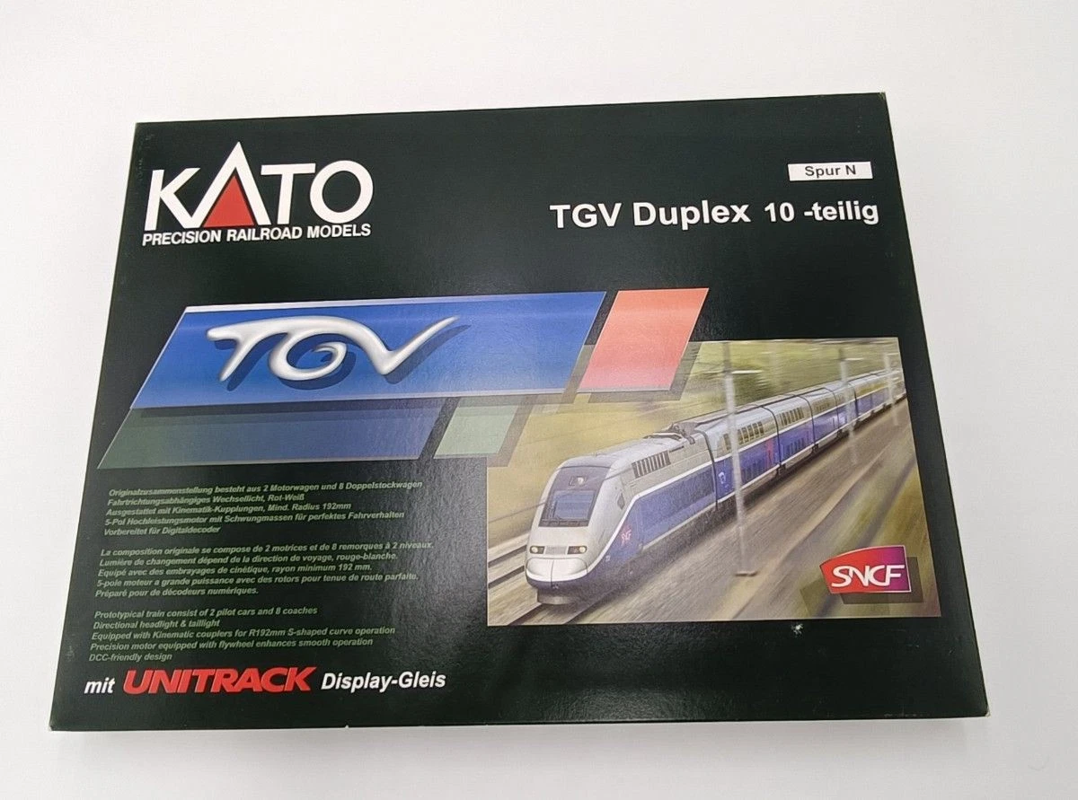 Kato TGV N Scale Model Railroad Locomotives for sale | eBay