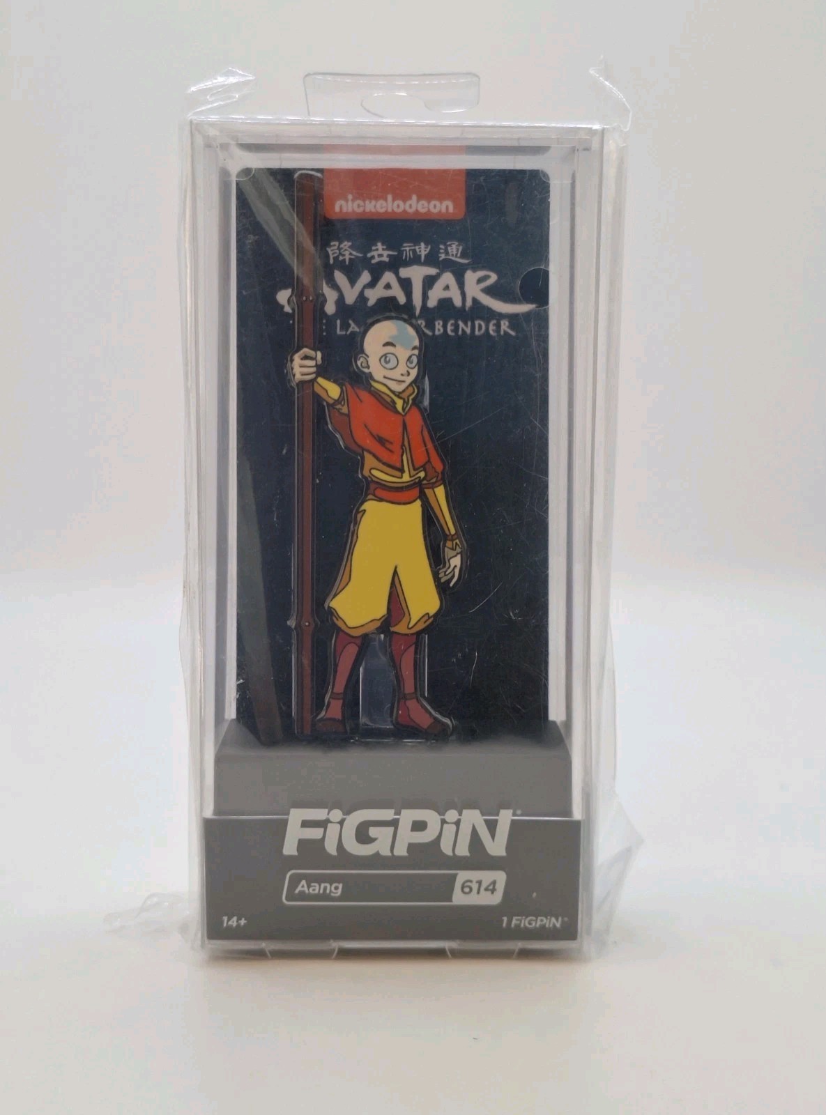 FiGPiN Enamel Pin Nickelodeon Avatar The Last Airbender #614 Aang 5""