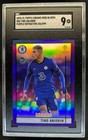 2020-21 Topps Merlin Chrome UEFA Tino Anjorin RC Purple #236/299 Chelsea SGC 9