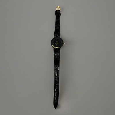 Chopard-Style Geneva Happy Sport Floating Diamonds Ladies Watch