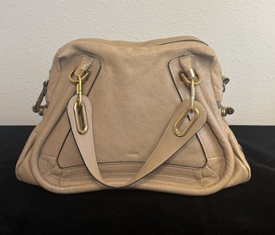 Authentic Chloe Paraty Leather 2 Way Bag With Shoulder Strap  display picture 1