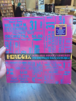 Jimi Hendrix - Songs For Groovy Children Color Vinyl EP (SEALED, RSD)