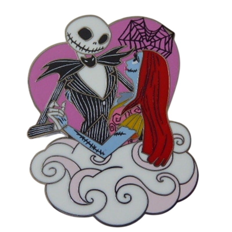 Disney Trading Pin 183250 DLP - Jack and Sally - Couples in Love 