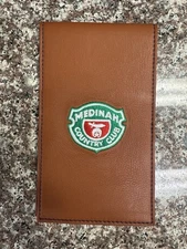 Links And Kings Leather Golf Yardage Book MEDINAH CC PRESIDENTS CUP OFFICIAL