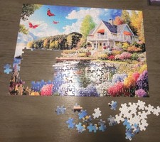 Cottage Garden 100-300 Piece Jigsaw Puzzle Very Fun