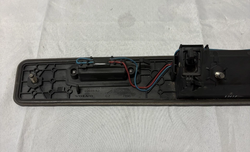 2003-2014 Volvo XC90 Rear Tailgate Trunk Handle w/ Plate Lights OEM Foto 4 de 4