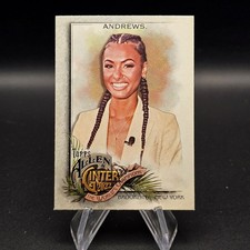 2022 Topps Allen & Ginter Malika Andrews #258 Sports Reporter ESPN Basketball