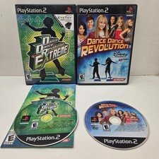 Dance Dance Revolution Extreme & Disney Version Playstation 2 Complete Tested