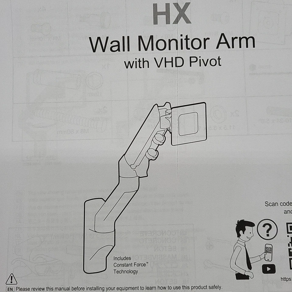 Ergotron HX VHD Premium Heavy Duty - Plastikdeckel Wanderhalterung beschädigt - Bild 2 von 4