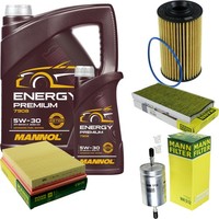 Mann Inspektionspaket 6L Mannol Energy Premium 5W-30 FüR Opel Signum Vectra C