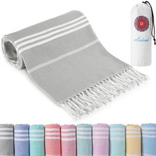 Turkish Beach Towels Quick Dry Sand Free Soft Absorbent Extra Large Xl Big Bl...