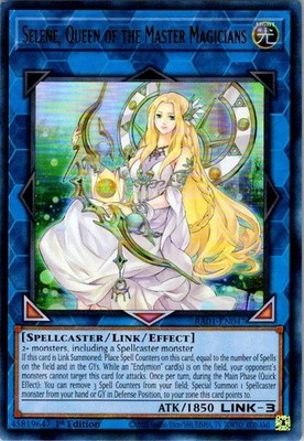 Selene, Queen of the Master Magicians (UR) Ultra Rare RA01-EN047 NM