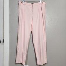 Banana Republic Pants Women's Size 12 Avery Pink Blush Linen Blend