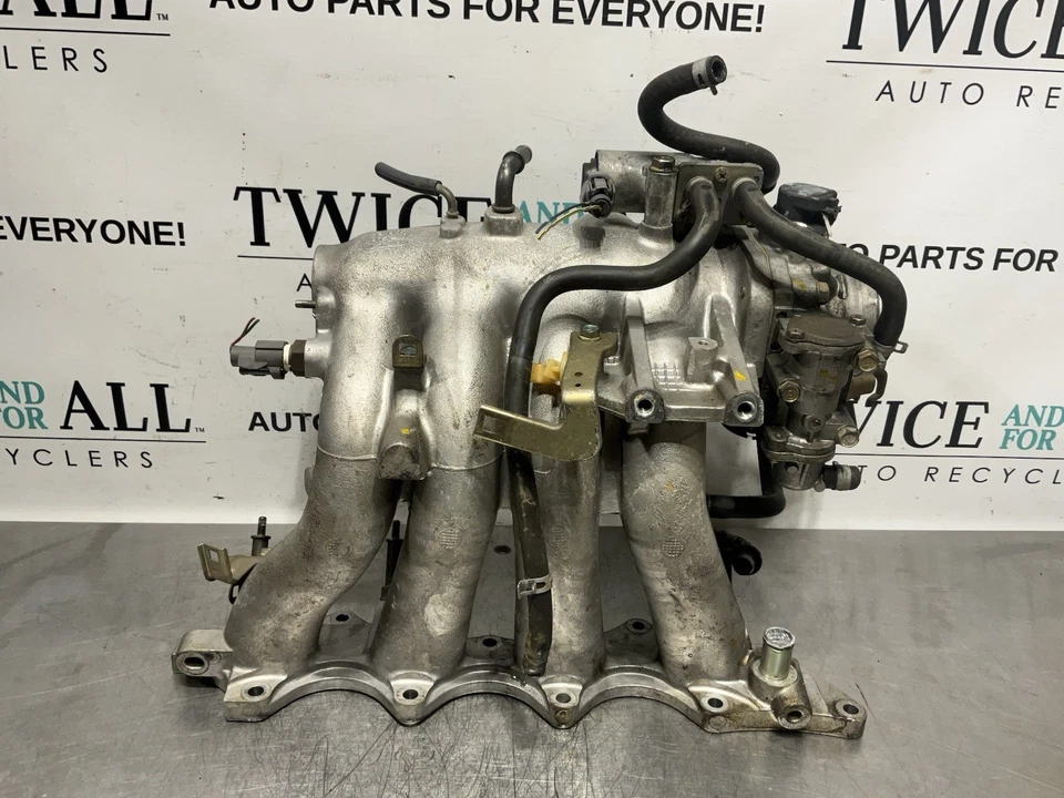 Honda CR-V CRV B20 B20Z2 1999-2001 colector de admisión y cuerpo del acelerador 2,0 L OEM Foto 3 de 4