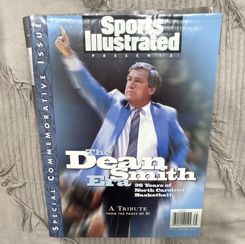 Sports Illustrated Dec 1997 Dean Smith Basketball Tribute Commemorative Issue