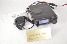 YAESU FT-100D HF/VHF/UHF All Mode Transceiver 100W Ham Radio Tested W/ Manual