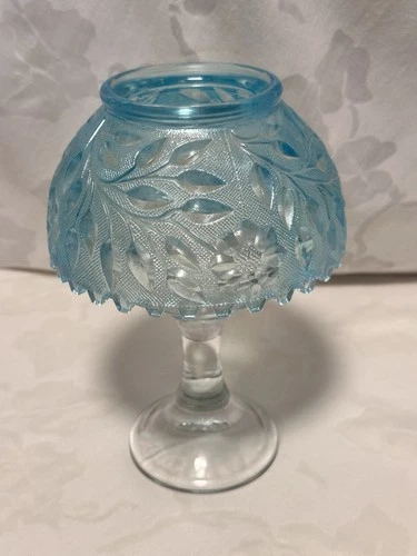 FENTON/WESTMORELAND FAIRY LAMP/CANDLE HOLDER