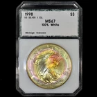 Photo of a 1998 American Silver Eagle from an eBay listing that sold on Jul 17, 2026
