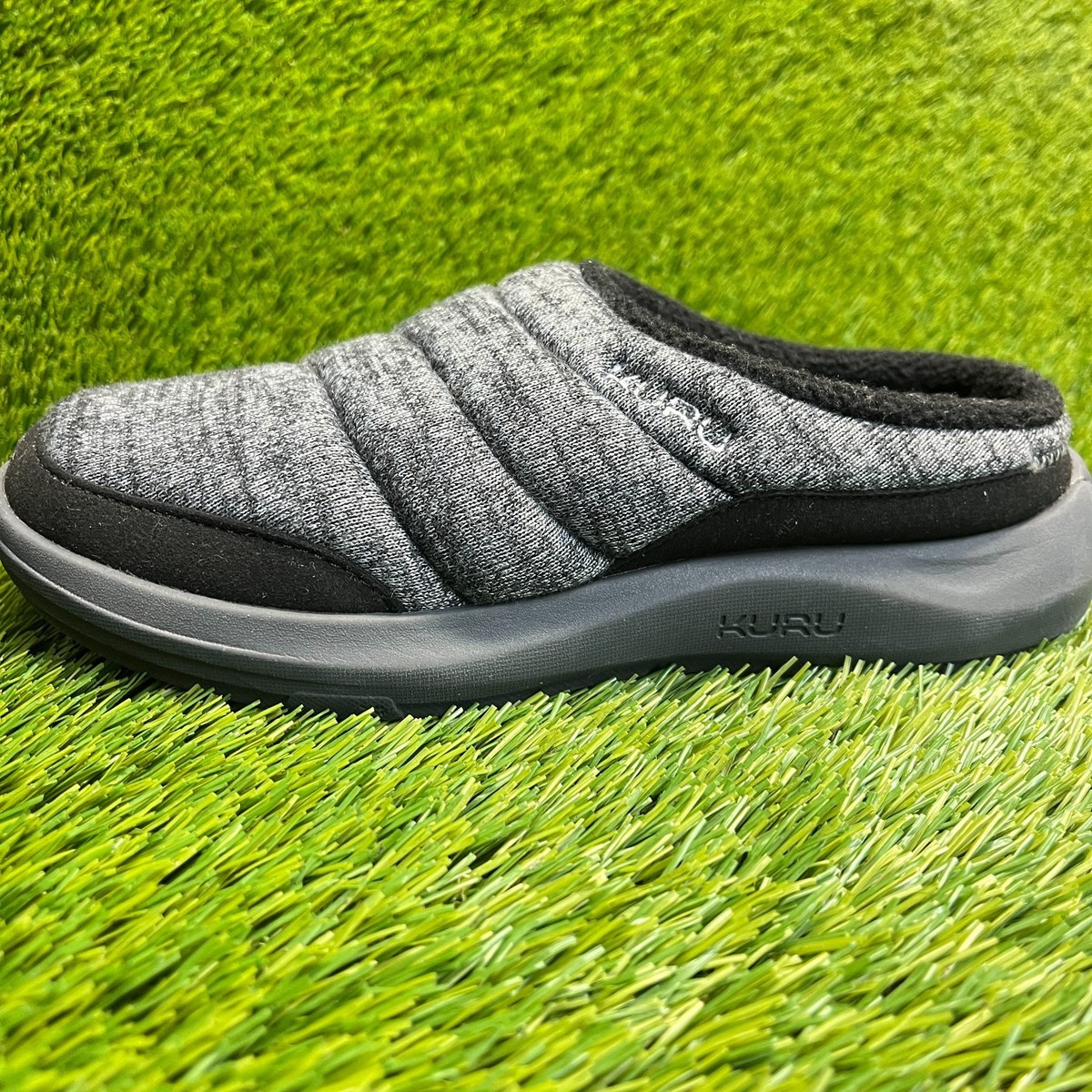 Kuru Draft 2 Womens Size 8 Gray Black Casual Comfort Slip-On  display picture 3