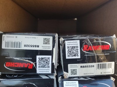 RANCHO RS55326/RS55328 RS5000X SERIES SHOCK ABSORBERS
