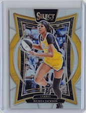 2025 Panini Select WNBA #58 Rickea Jackson Silver Prizms