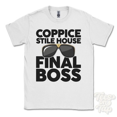 T-SHIRT COPPICE STILE HOUSE FINAL BOSS lustig Weihnachtsgeschenk Chorley Lancashire