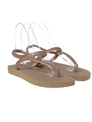 HAVAIANAS Dianette-Sandalen Damen Sandalen Gr. DE 37 goldfarben Casual-Look